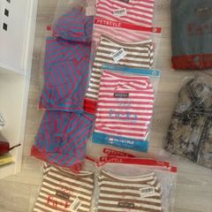 Dog Clothes, Dog Colorful Stripe Pajamas Soft Cotton Jumpsuit Bulldog Onesies Costume for Puppy XL stuff
