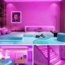 30m Led Strip Lights RGB Music Sync Color Changing, Bluetooth Led Lights with Smart App Control Remote, Led Lights for Bedroom Room Lighting Flexible Home Decoration Image 5