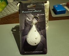 Personal security alarm