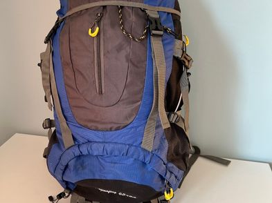 Travel Backpack Bag Blue Black For Sale in Ennis, Clare from rytis.roche