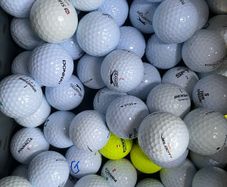 50 used mixed brand golf balls