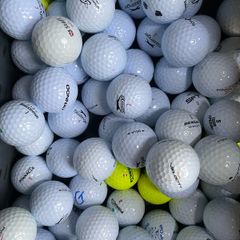 50 used mixed brand golf balls