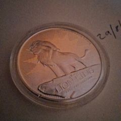LION King Silver coin