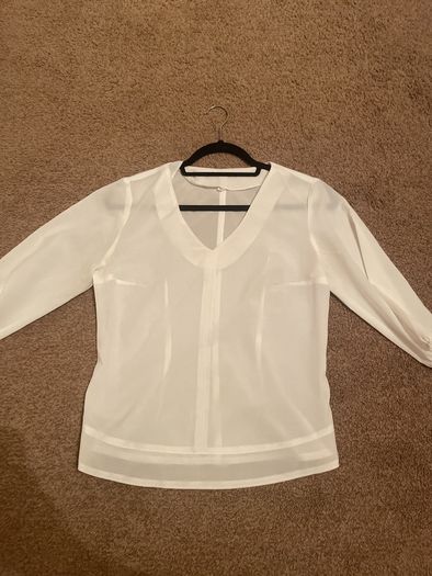 white blouse