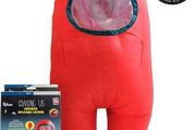 Among Us Inflatable Official Costume Red