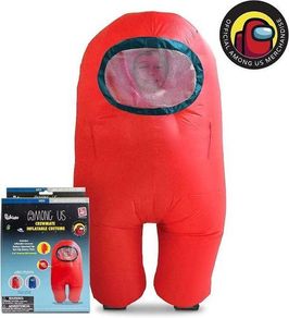Among Us Inflatable Official Costume Red