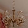Heavy solid brass antique-style light Image 3