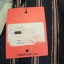 Fee G Navy & Rose Gold Metallic Stripe Blouse Size 10 Image 3