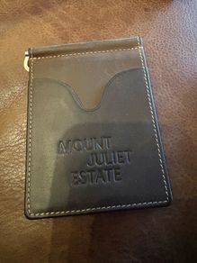 Mount Juliet estate real leather wallet