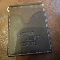 Mount Juliet estate real leather wallet