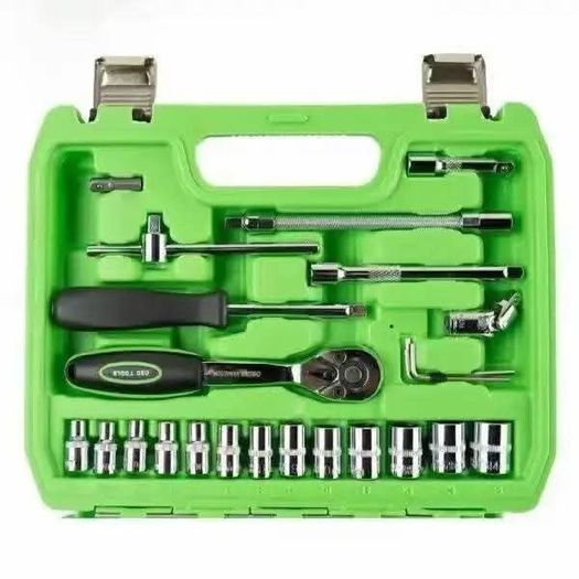 46 Piece 1/4" Drive Metric Socket & Bit Set