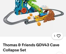 thomas & friends cave collapse