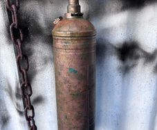 Early 20th century fire extinguisher
