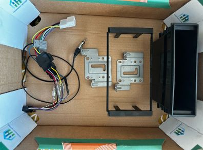 Nissan March head-unit fitting kit