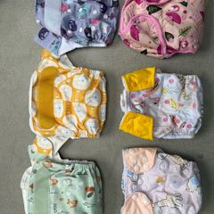Reusable Cloth Nappies 6 Pocket Nappies Inserts