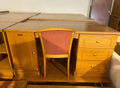 Hotel hardwood dressing table and study office desk and chair x40