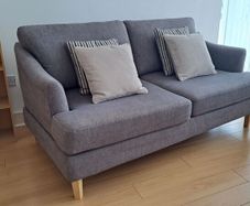 Sofa with footrest