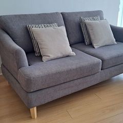 Sofa with footrest