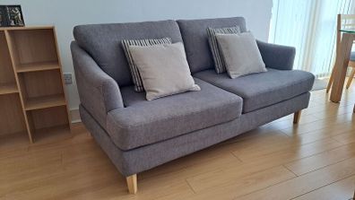 Sofa with footrest