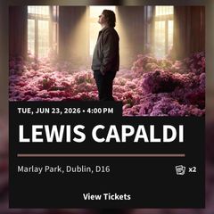 Lewis Capaldi Gold Circle Tickets