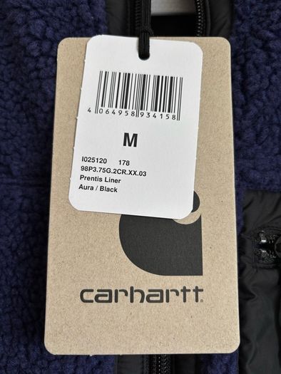 Carhartt WIP Prentis Liner Fleece Jacket BNWT - Size Medium
