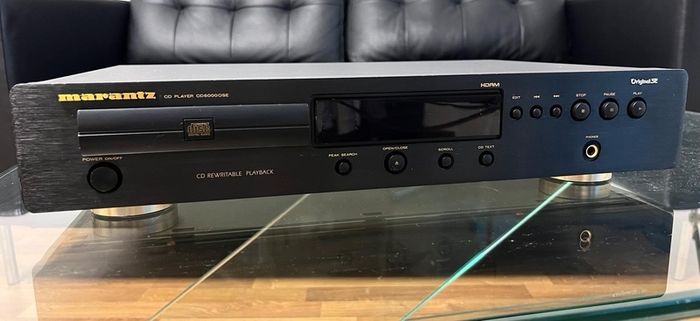 Legendary Marantz Audiophile Grade CD6000 Special Edition CD player