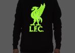 Liverpool glow in the dark sweatshirt liverbird sweatshirt liverpool jumper