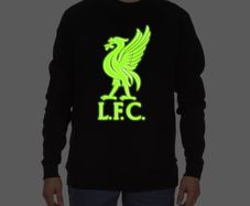 Liverpool glow in the dark sweatshirt liverbird sweatshirt liverpool jumper