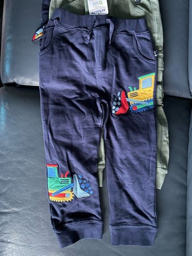 Joggers cargo bottoms digger applique Jojo Maman Bebe 4-5 y brand new