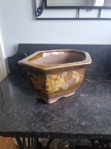 vintage bonsai planter