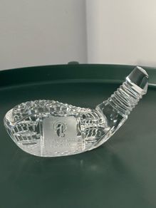 Waterford Crystal Golf Driver Head Paperweight