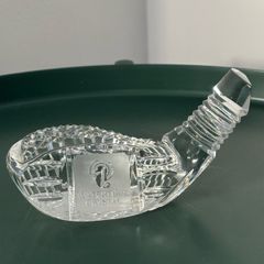 Waterford Crystal Golf Driver Head Paperweight