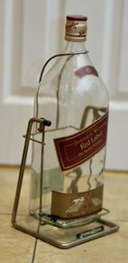 4.5 litre Johnnie Walker Red empty