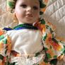Alberon Collection African Dressed Black Porcelain doll Yasmin Image 3