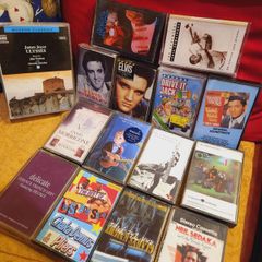 Cassette Tapes Clapton, Elvis, Ulysses, Sinead, Sountracks Etc