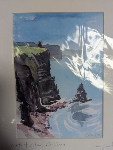 Lovely Cliff Moher print