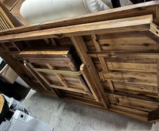 Solid Wood Dining Table & 4 Chairs