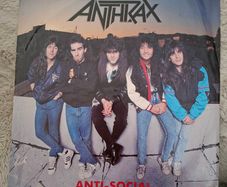 Anthrax  12 Vinyl Bundle Im The Man  Anti Social Original Pressings