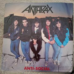 Anthrax  12 Vinyl Bundle Im The Man  Anti Social Original Pressings