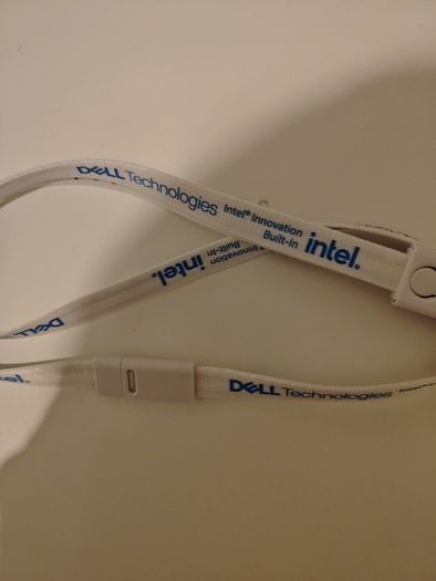 Official Intel Innovation Lanyard 2-in-1 Charging Cable (Rare Tech Swag)