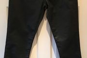 Ladies Black Faux Leather Jeans by Inwear