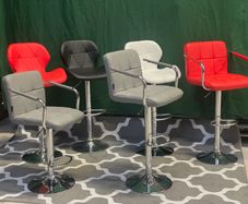 New High Bar Stools / Chairs / Adjustable Gas Height / Delivery