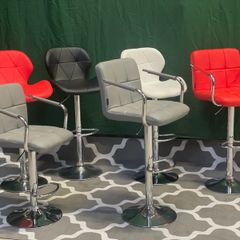 New High Bar Stools / Chairs / Adjustable Gas Height / Delivery