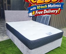 New divan beds with 10 inch mattress
