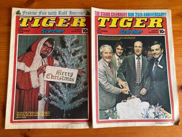 Comics: 'Tiger and Scorcher' 1979 (28 magazines)