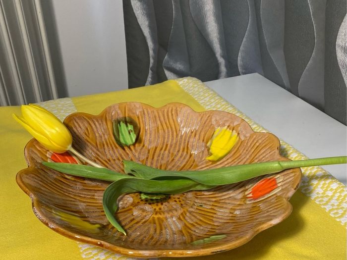 ceramic mid century platters