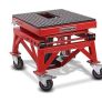 Hydraulic Red Moto Cross Lift XL Lifting Stand + Rollers Image 3
