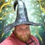 leather witch hat Image 3