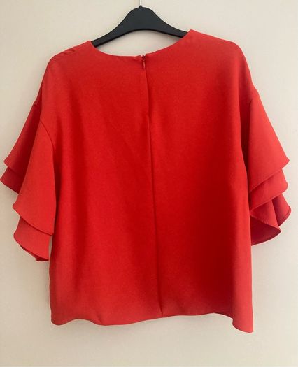 Dressy orange top