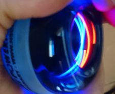 NSD Powerball Neon for hand, wrist and arm - gyroscope strength trainer